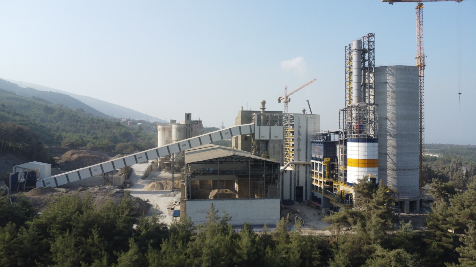 120 t/h Çimento Öğütme Tesisi Projemizde Birinci Aşama Başarıyla Devreye Alındı