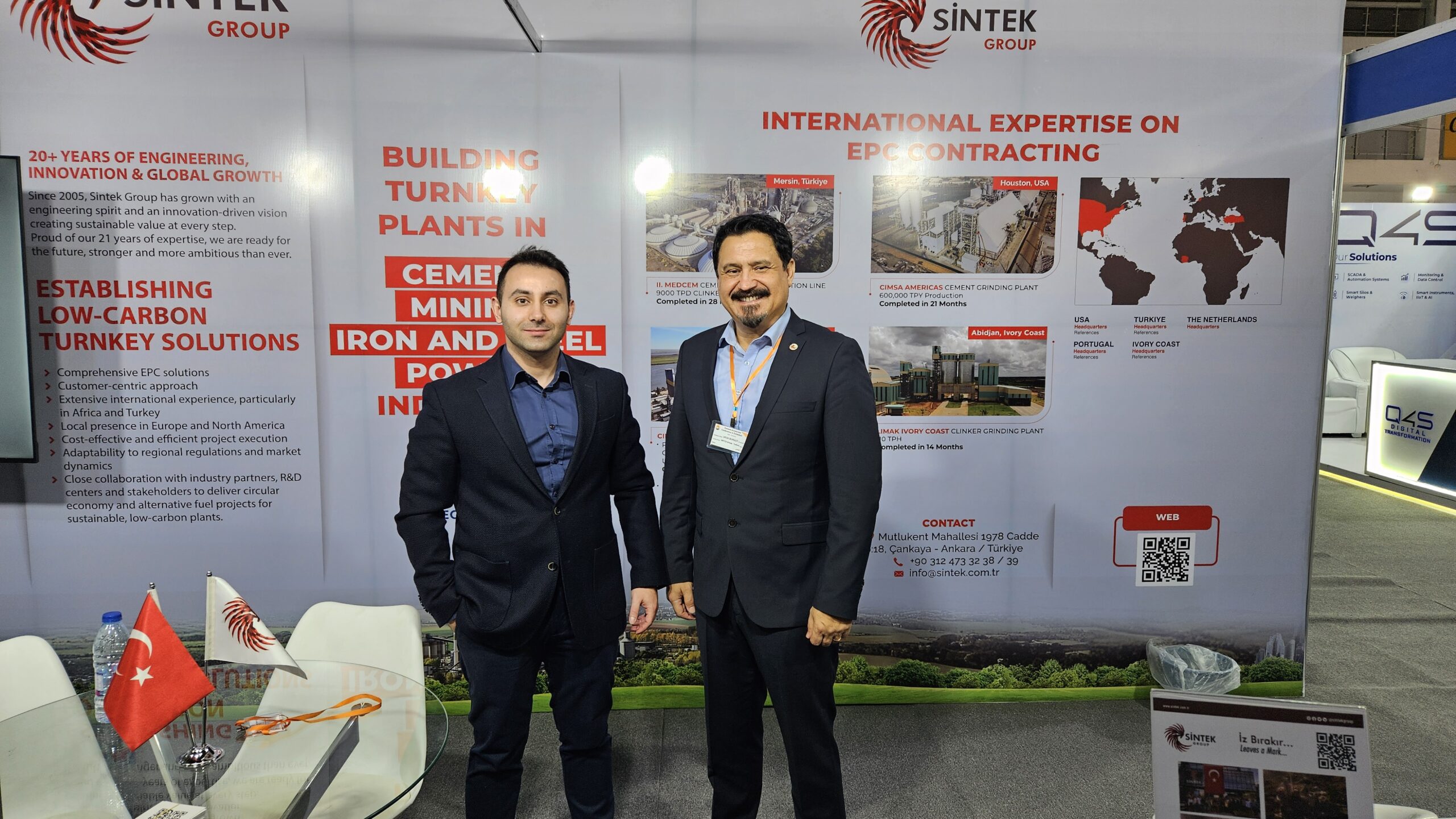 We Shared Our Engineering Expertise at Syria’s Cement and Concrete Exhibition