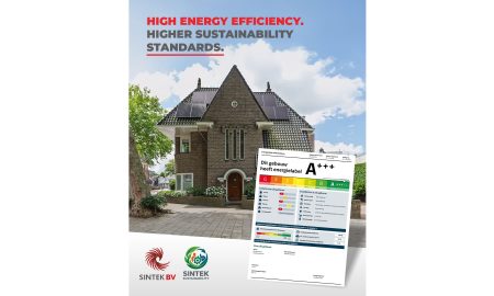 OUR HEADQUARTERS IN THE NETHERLANDS ACHIEVES AN A+++ ENERGY RATINGHIGH ENERGY EFFICIENCY. HIGHER SUSTAINABILITY STANDARDS.